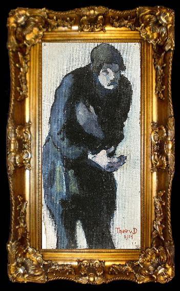 framed  Theo van Doesburg Beggar., ta009-2